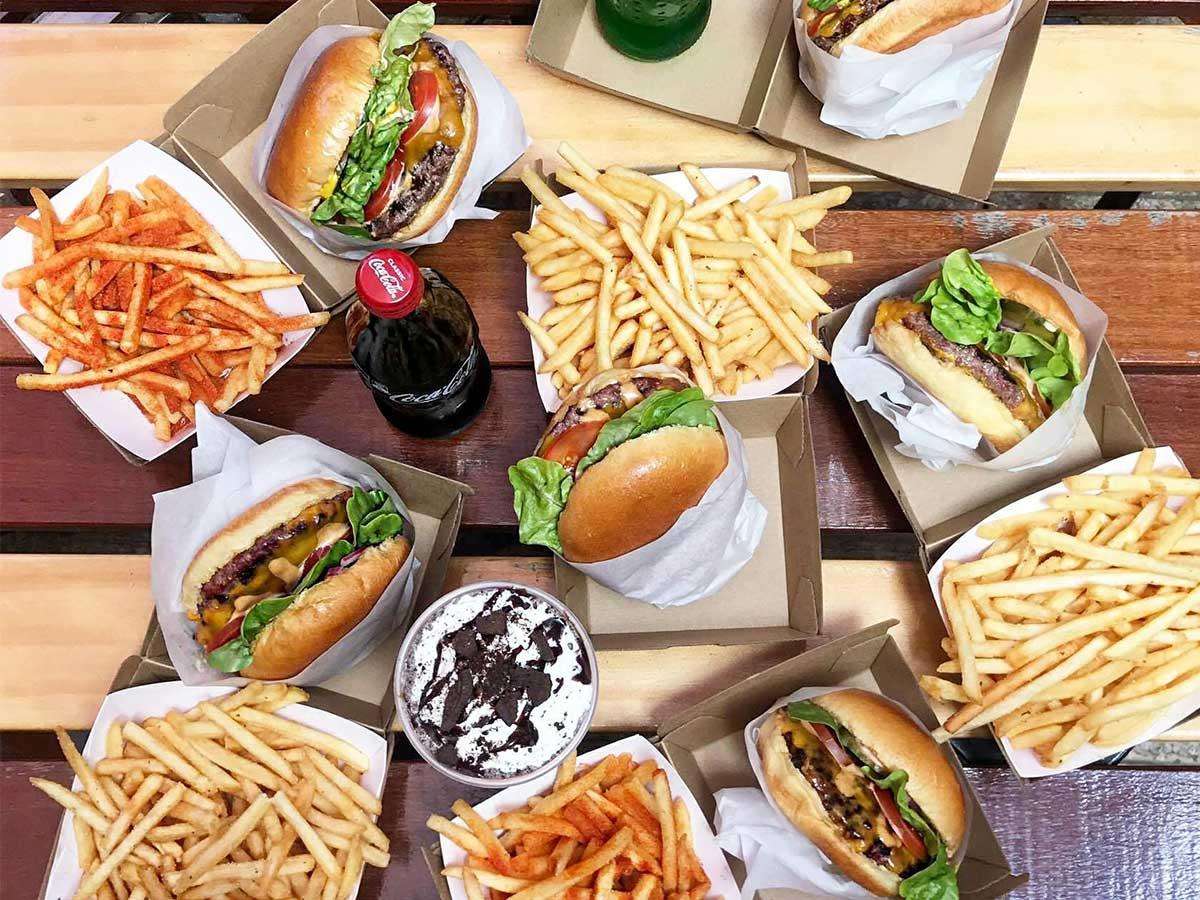 Fast food a pranzo puzzle online