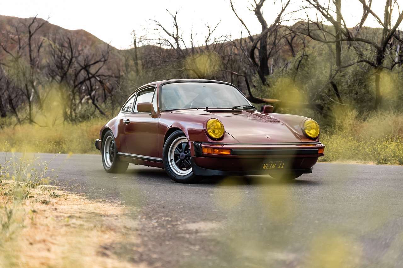 Porsche Retro pussel på nätet