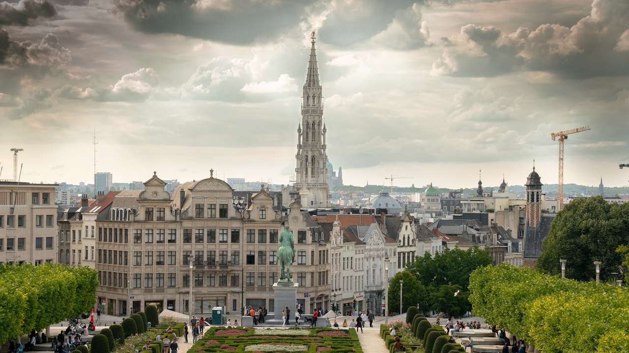 Grand Place, Brusel, Belgie online puzzle