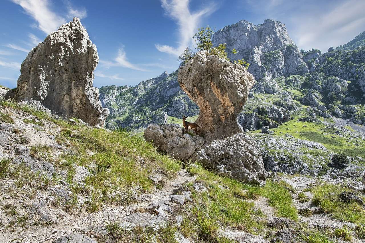 Roches de montagne puzzle en ligne