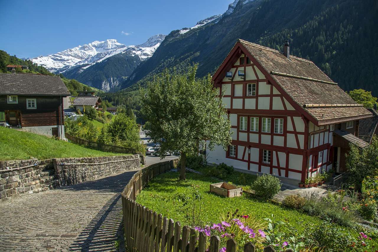 Švýcarsko Příroda online puzzle