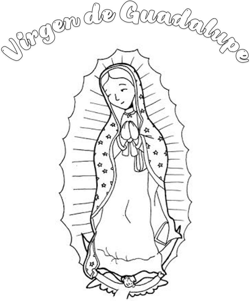 Vierge de Guadalupe puzzle en ligne