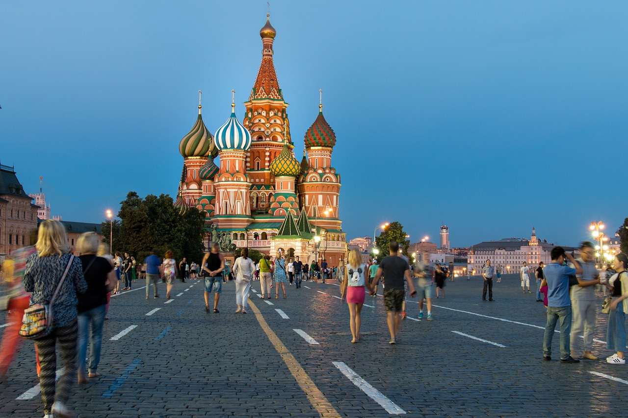 Oroszország turizmusa online puzzle