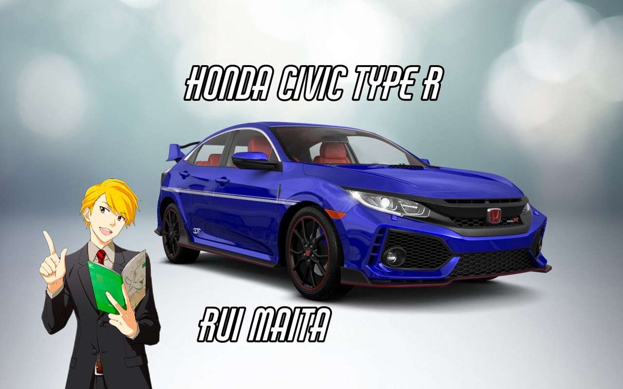 Rui maita och Honda Civic typ R pussel på nätet