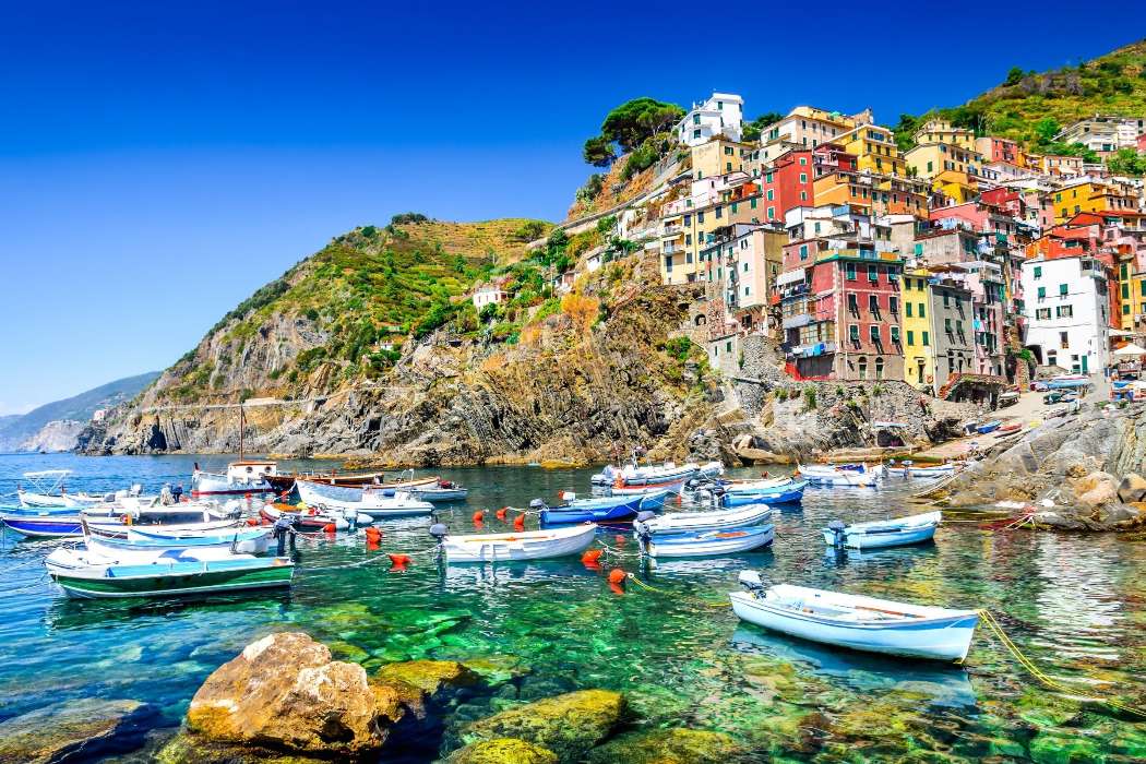 Italien-Riomaggiore-pittoresk by Pussel online
