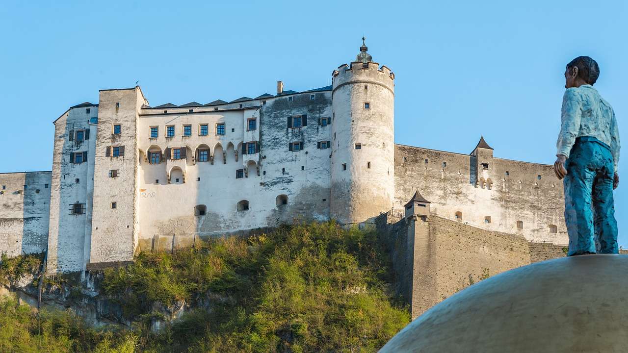 Pevnost Salzburg skládačky online
