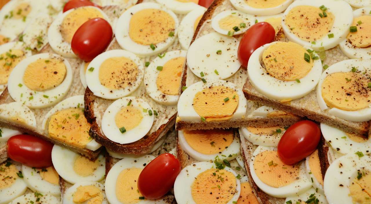 Vaječné sendviče online puzzle