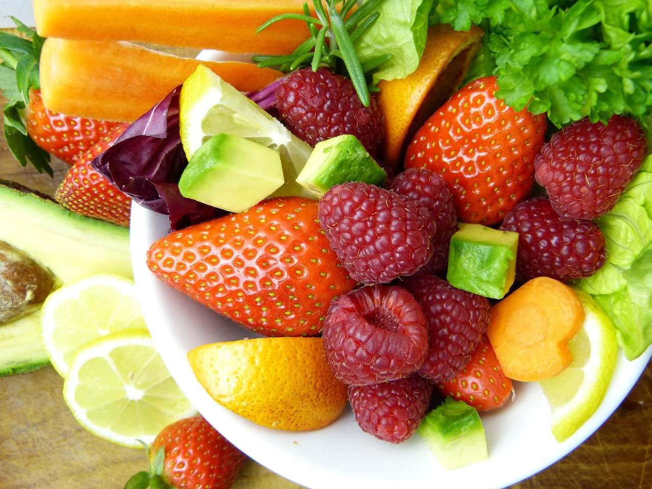 тарілка з фруктами пазл онлайн