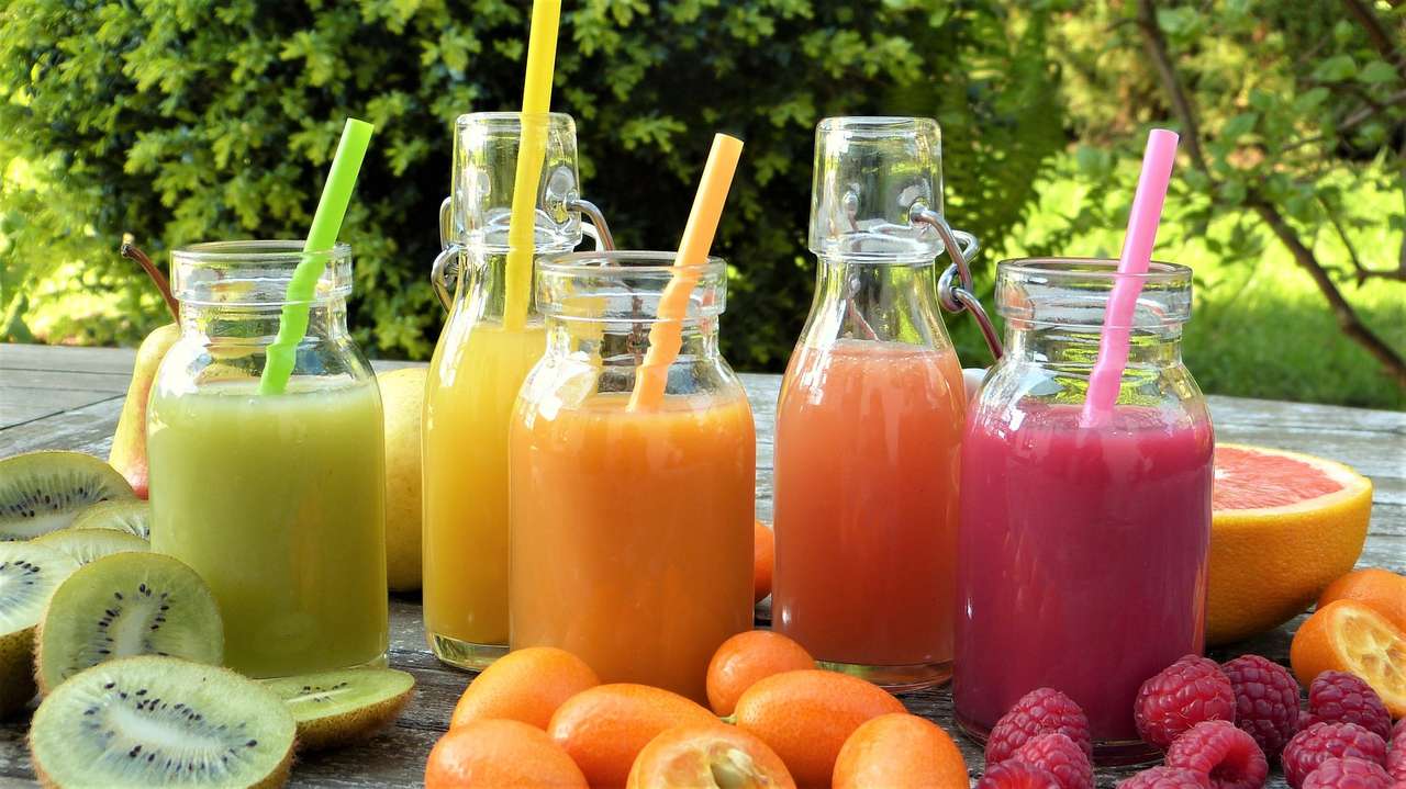 Juices in jars online puzzle