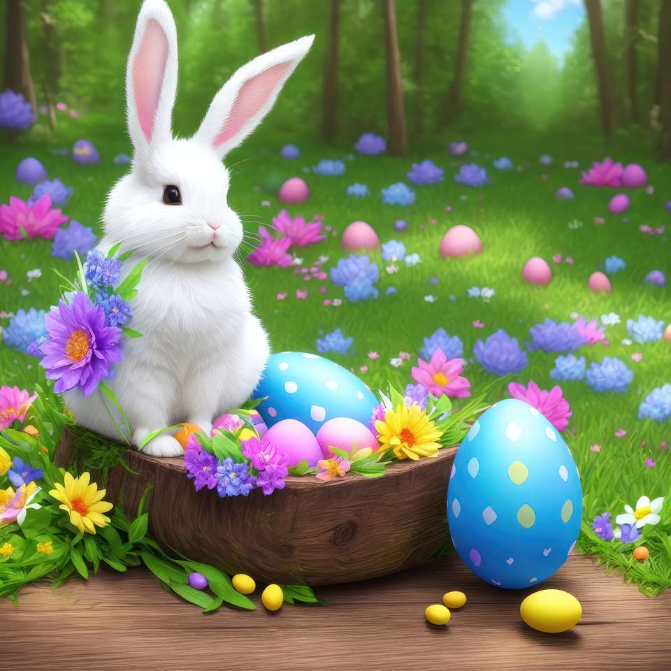Le uova di Pasqua sono pronte puzzle online