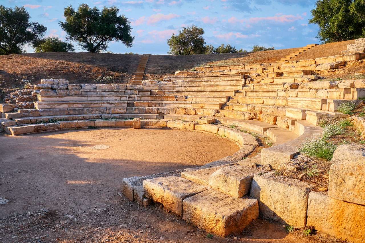 Kretas amfiteater pussel på nätet