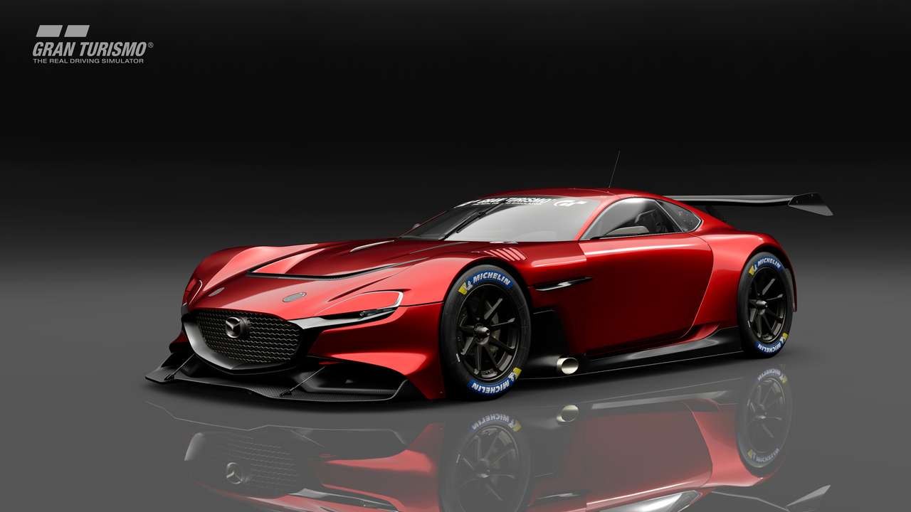 Mazda RX vision koncept GT3 pussel på nätet