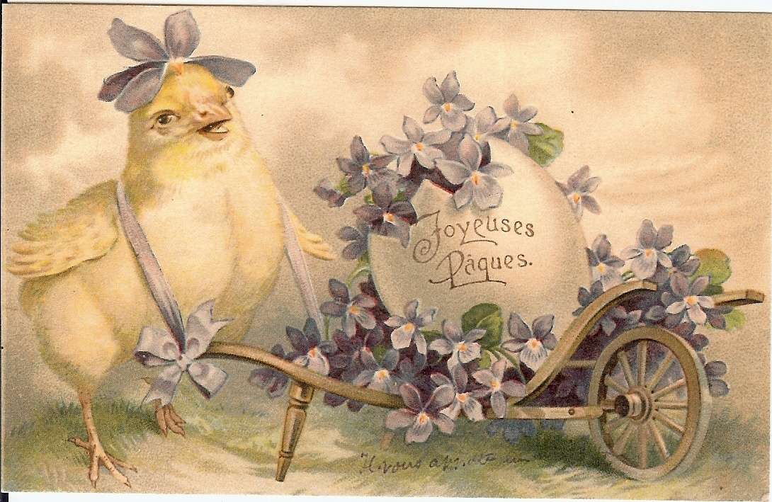 OLD EASTER CARD online puzzle