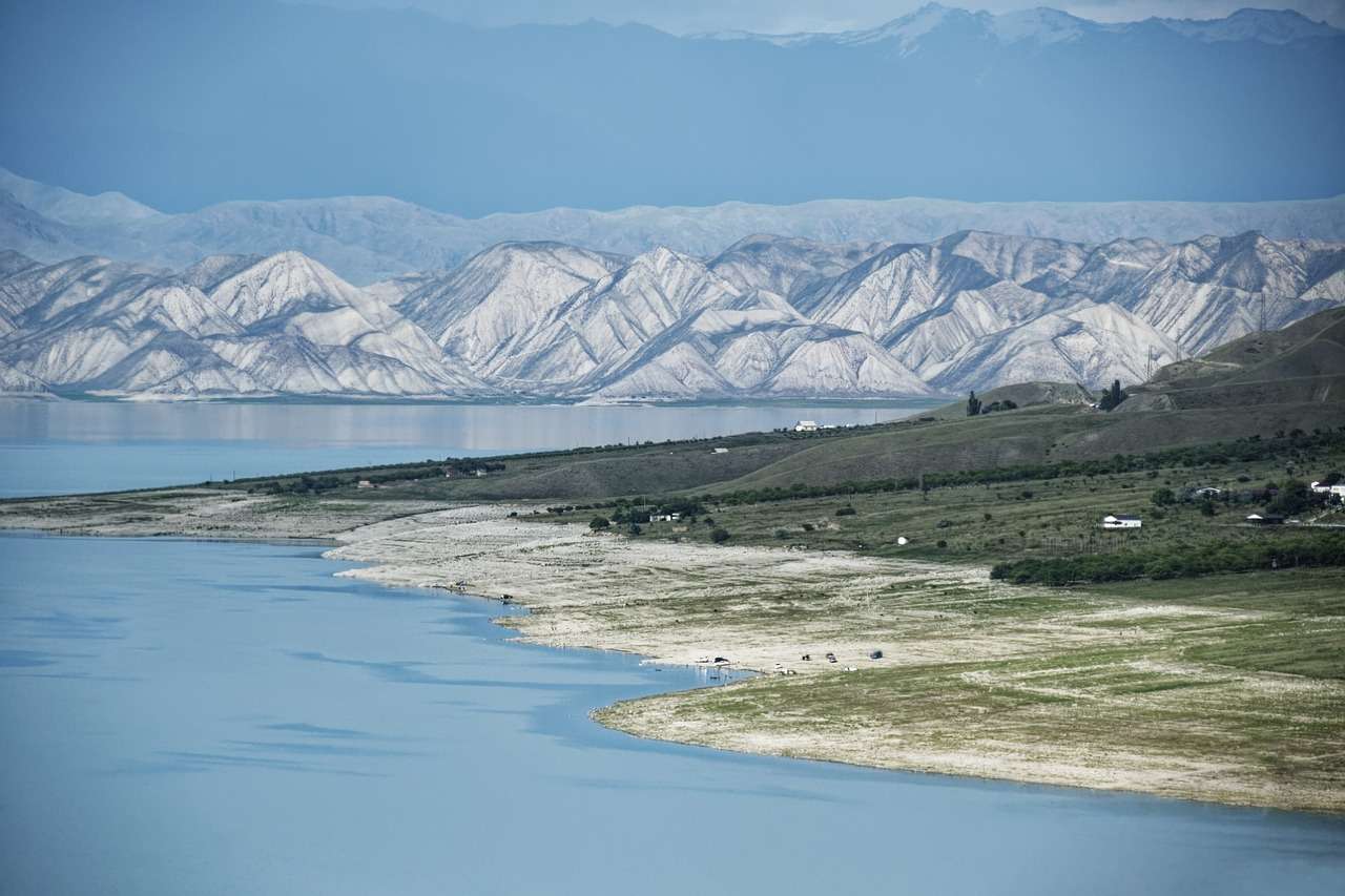 Córregos de água do Quirguistão puzzle online
