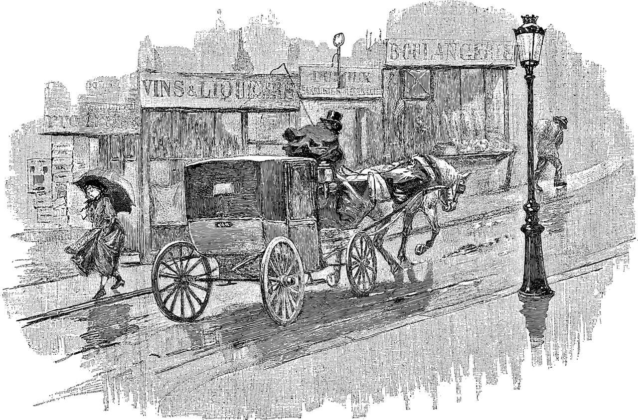 Stagecoach in the rain online puzzle