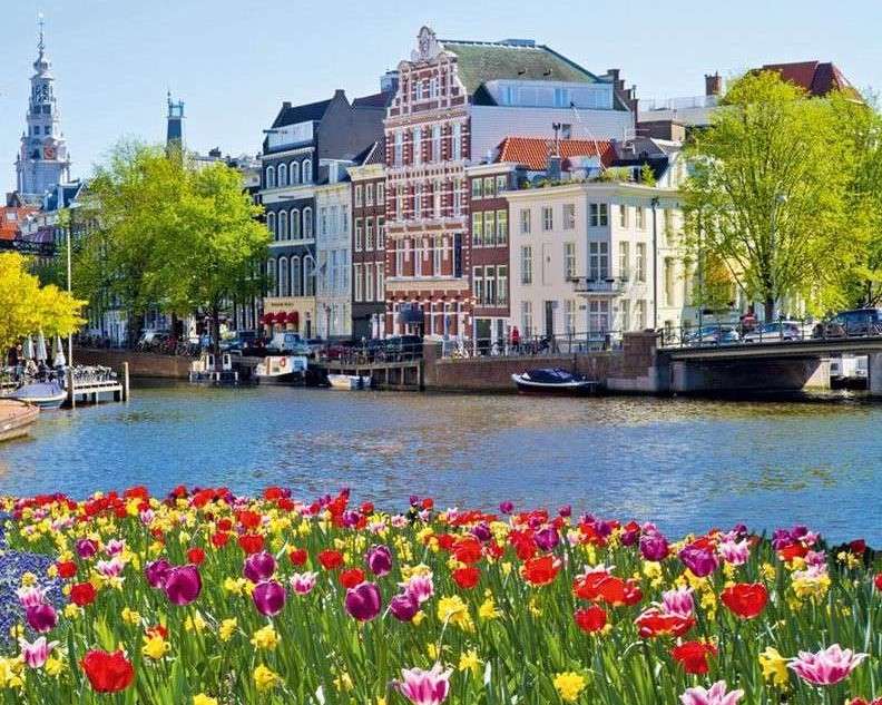 Амстердам онлайн пазл
