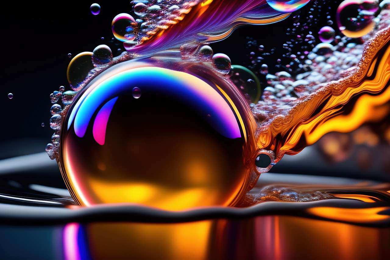 Bubbles Baloane de săpun puzzle online