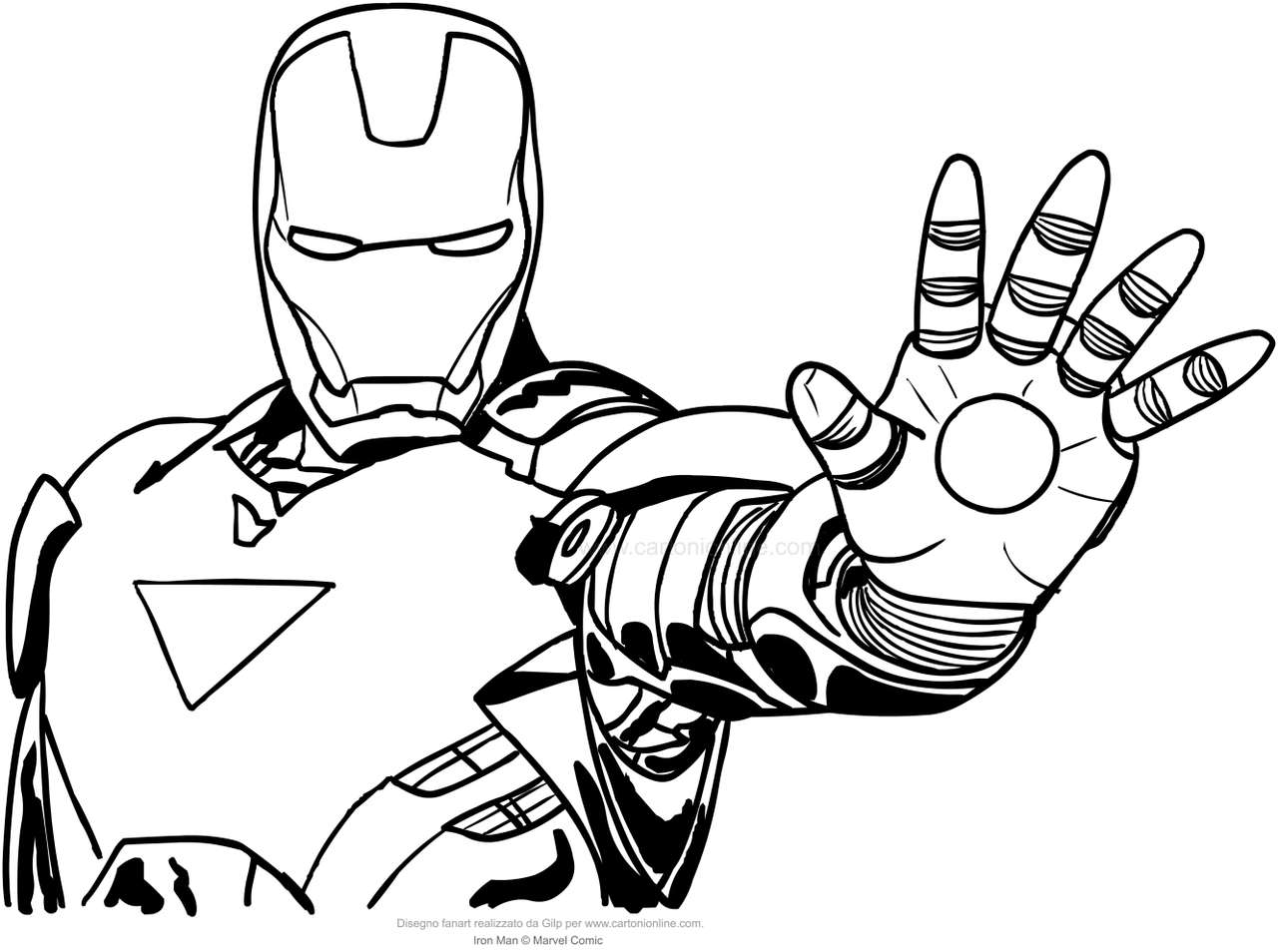 Iron MAN rompecabezas en línea