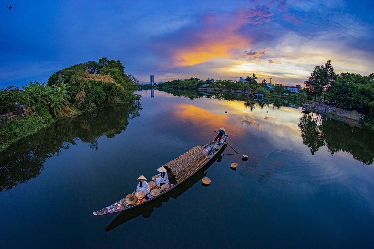 Річка Хунг онлайн пазл