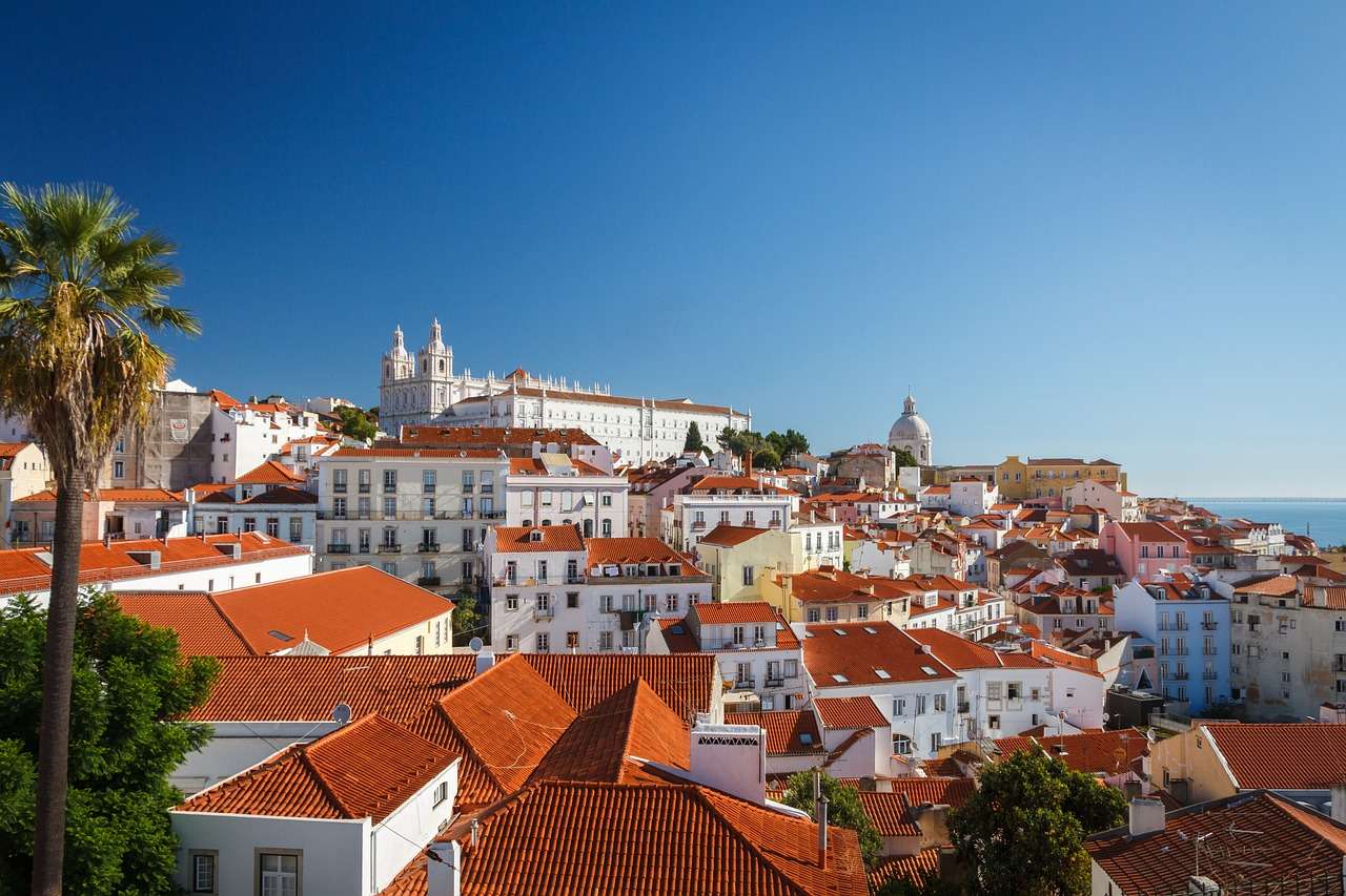 Városkép Lisszabon kirakós online