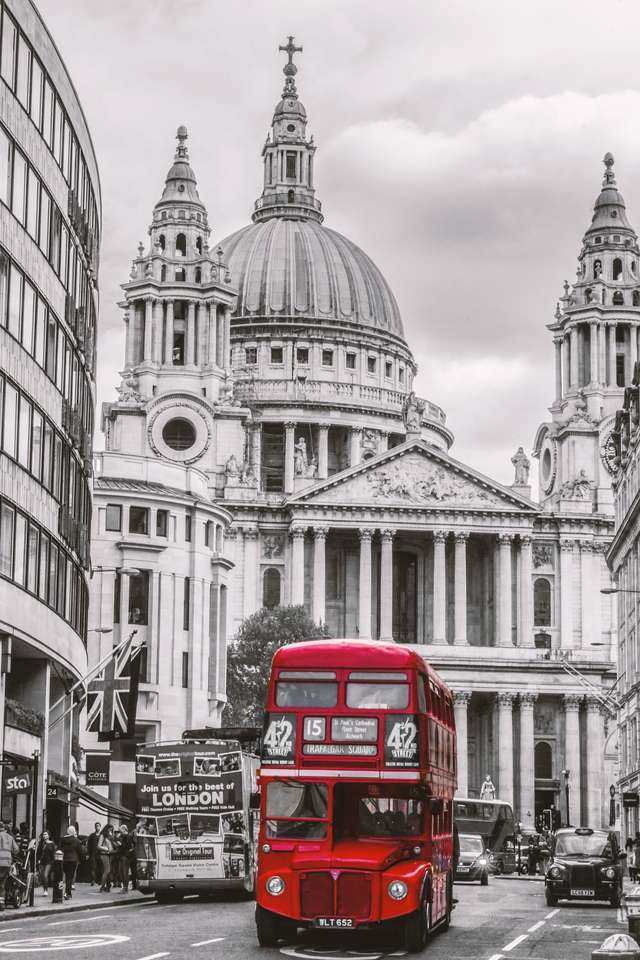 Londense bus legpuzzel online