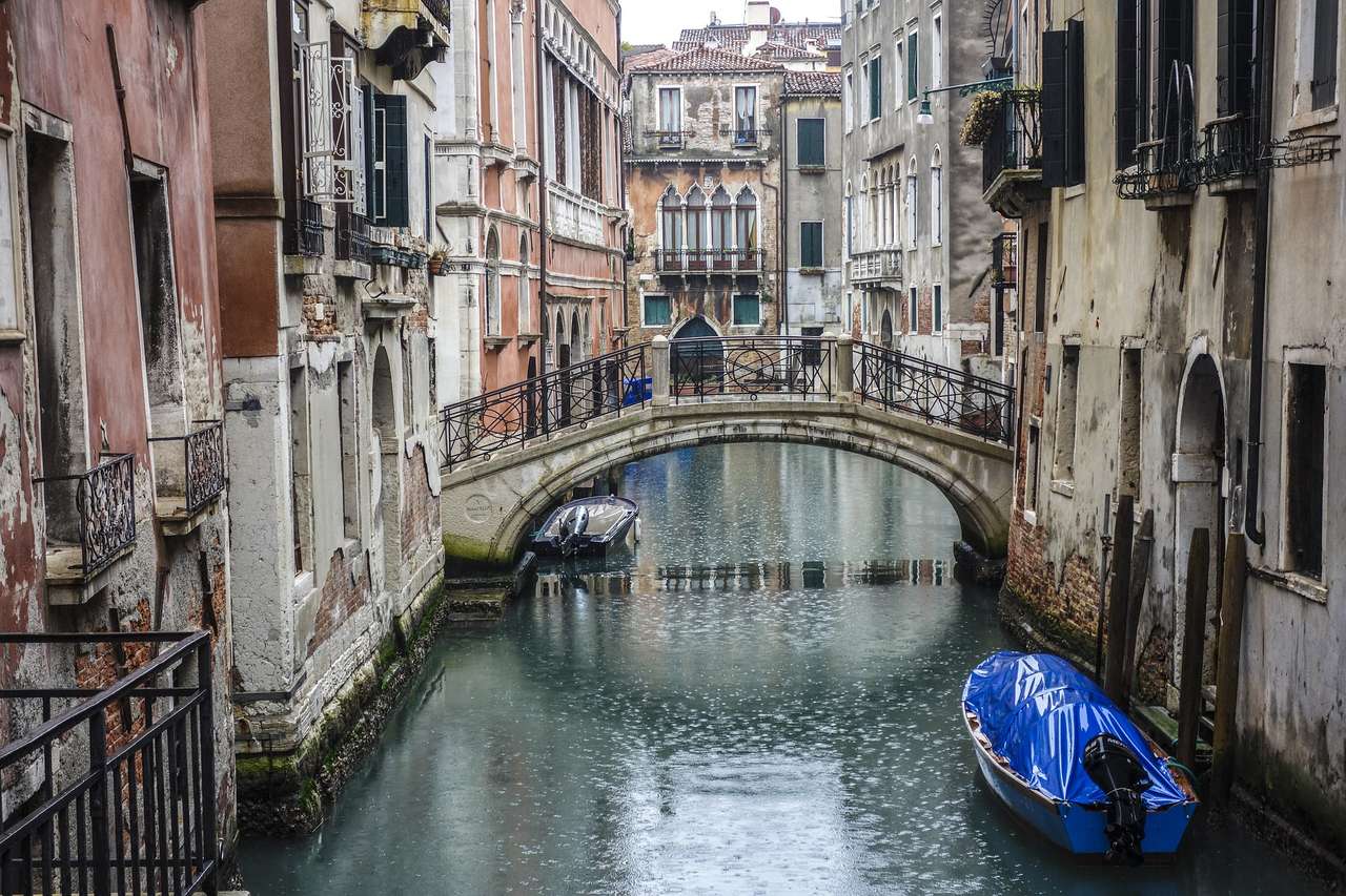 ヴェネツィア、橋 オンラインパズル