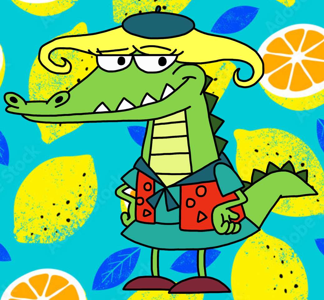 Lazlo tábor: Gretchen Alligator online puzzle