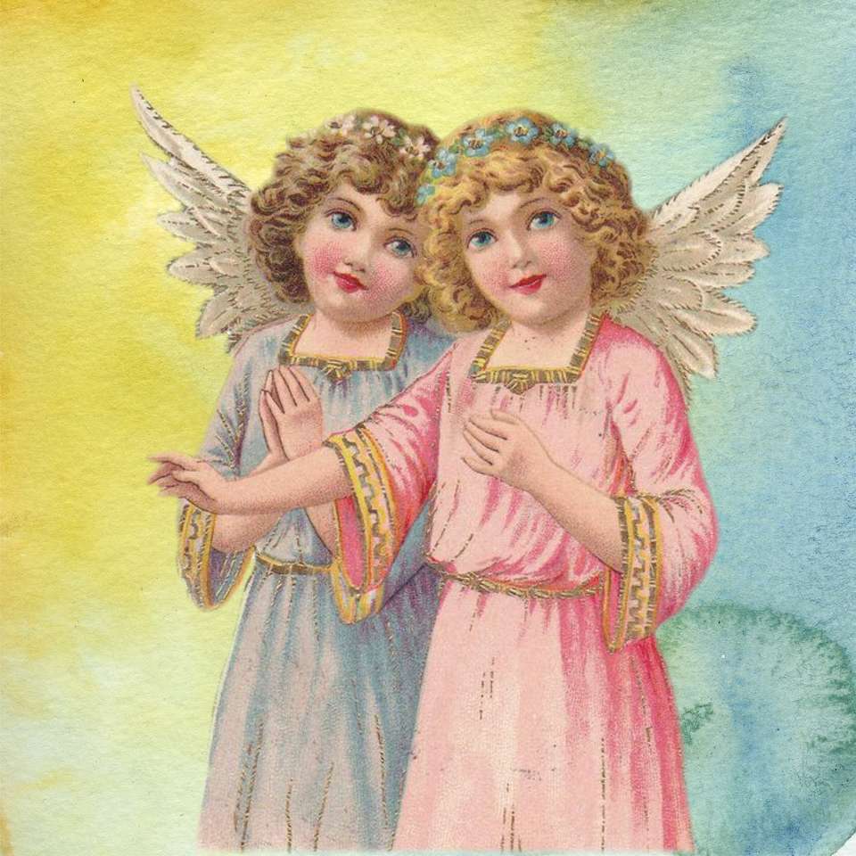 Îngeri, imagine puzzle online