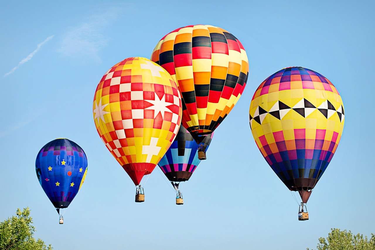Горячие воздушные шары онлайн-пазл