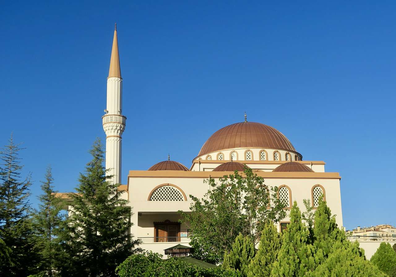 Minarete de cúpula Ankara rompecabezas en línea