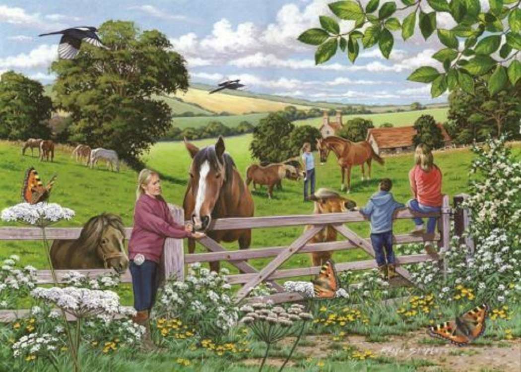 horse farm online puzzle