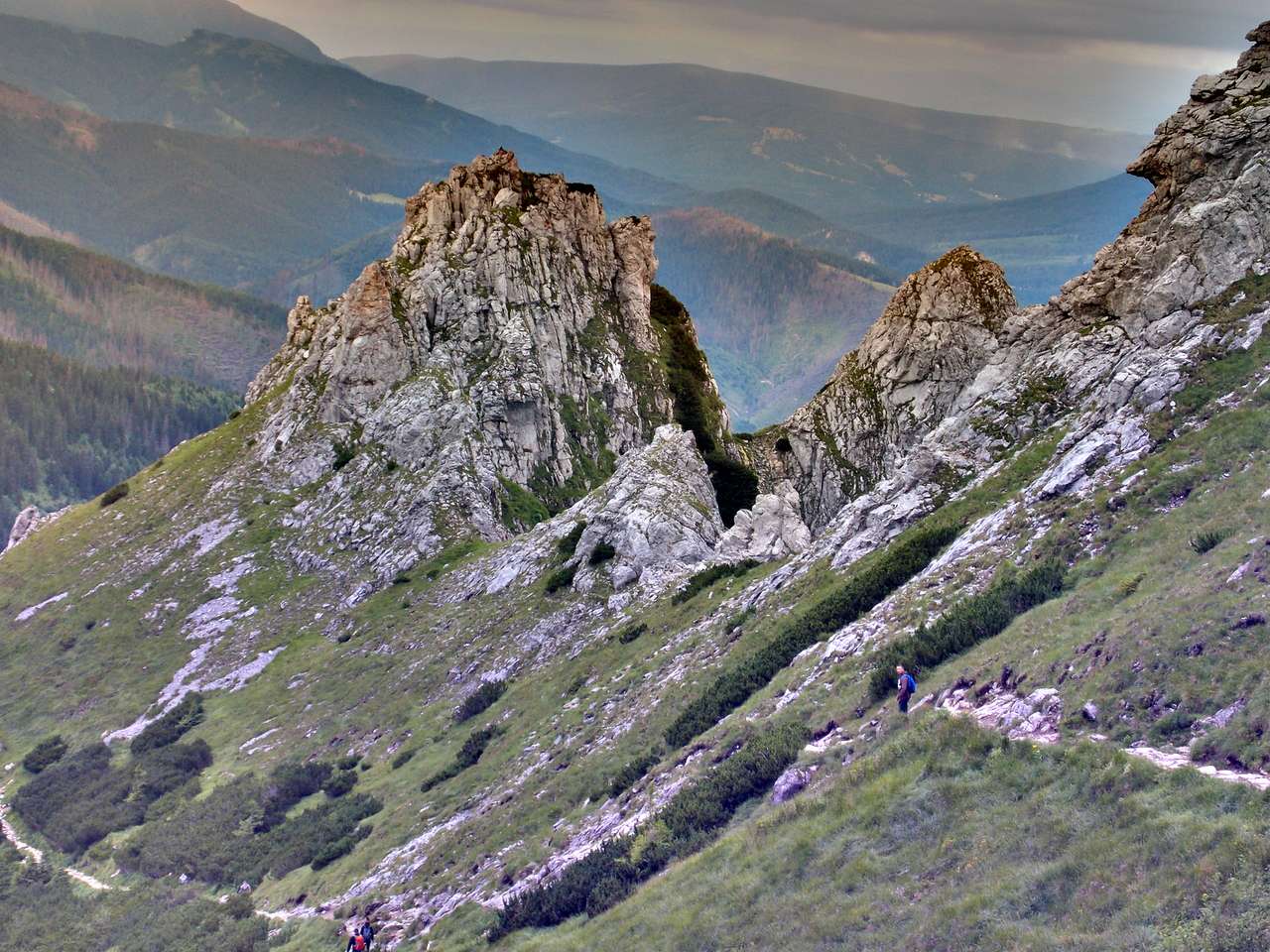 Polské Tatry - hory a stezky skládačky online