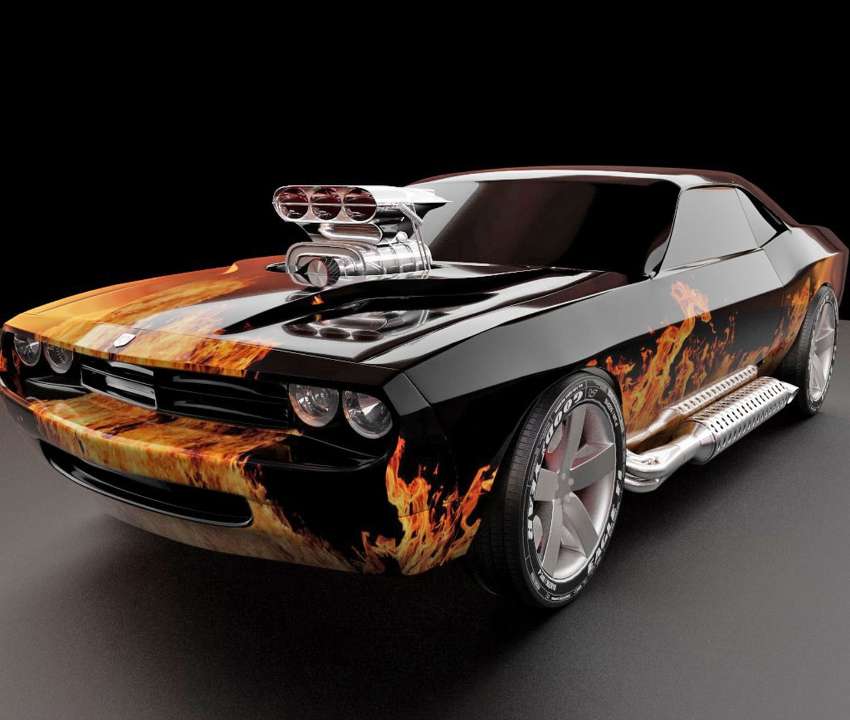 Dodge, the amazing space car jigsaw puzzle online