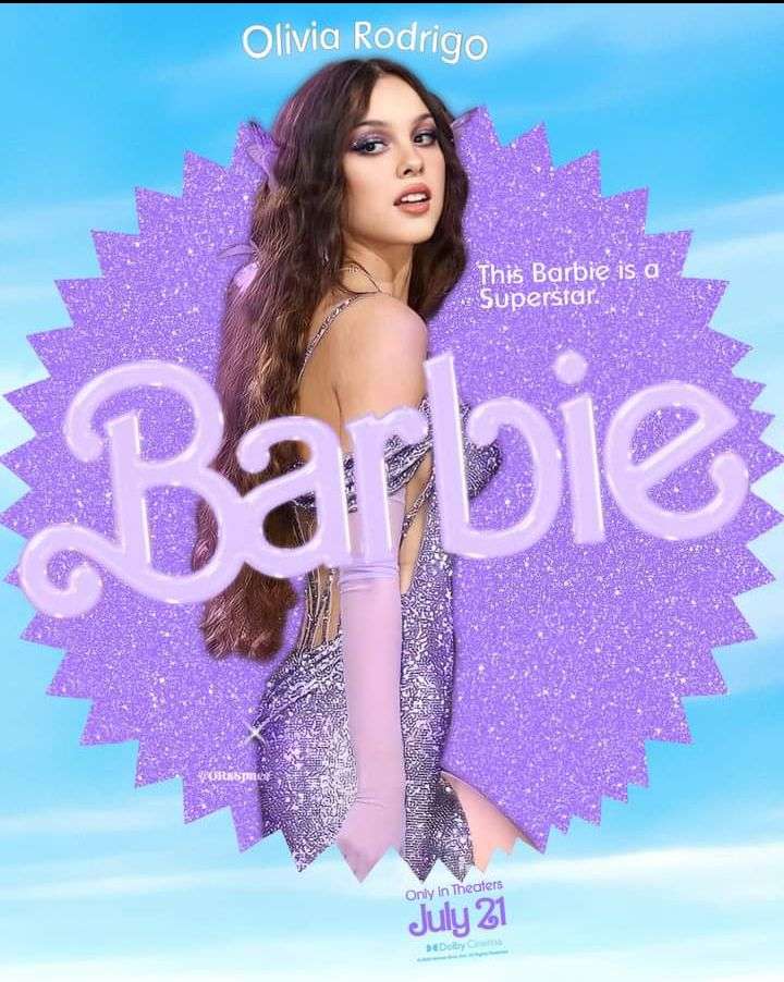 Barbie Olivia Rodrigo jediná svého druhu skládačky online
