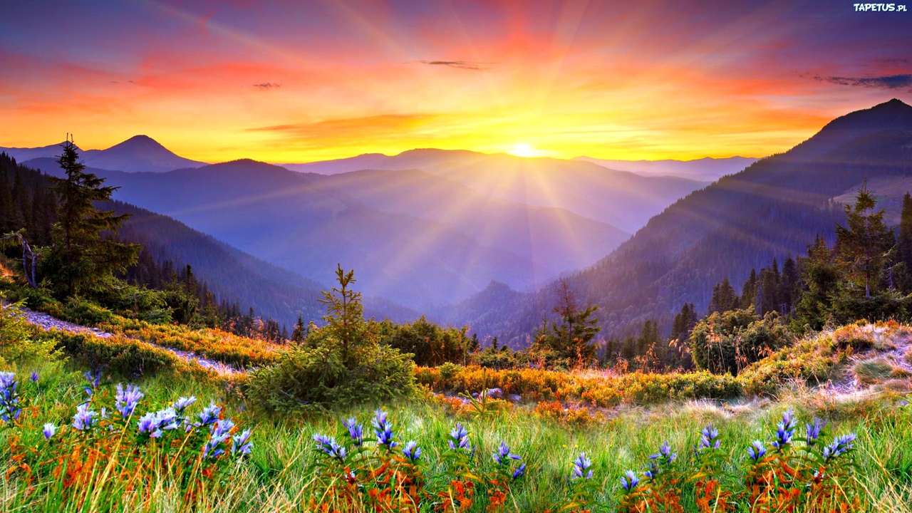 spring in the mountains jigsaw puzzle online