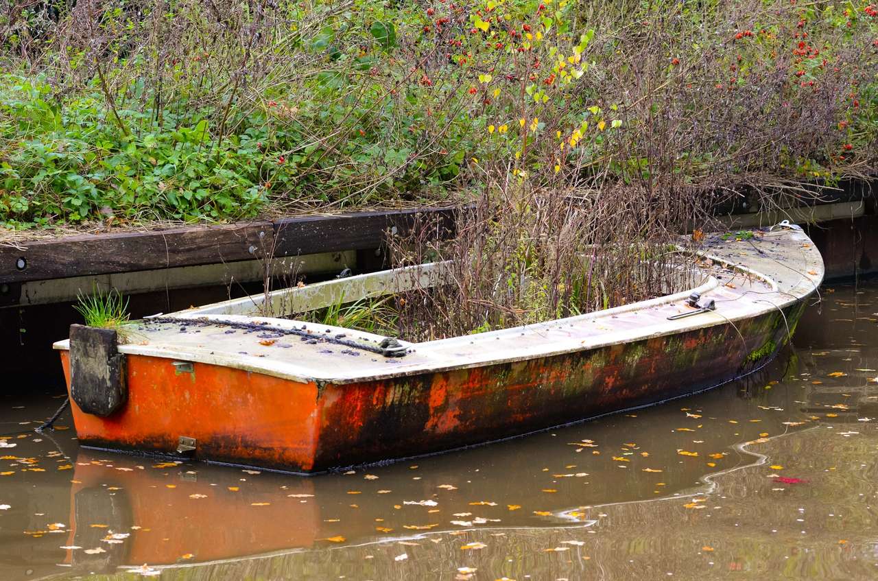 Barcă abandonată puzzle online