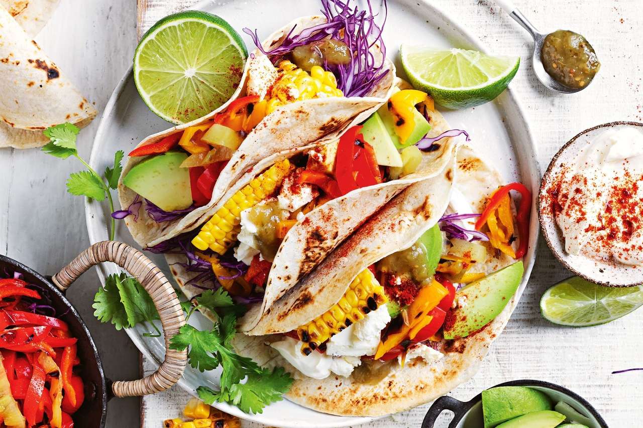 Mexican Street Corn Tacos jigsaw puzzle online
