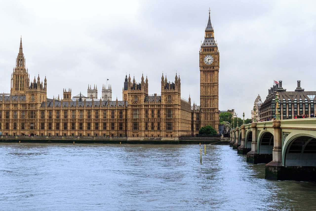 Westminster Big Ben London online puzzle