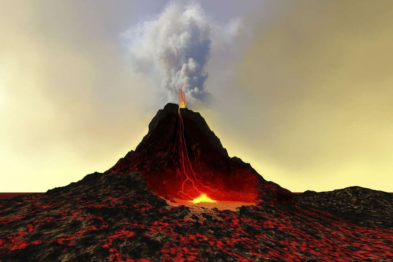 Composite volcano rompecabezas en línea
