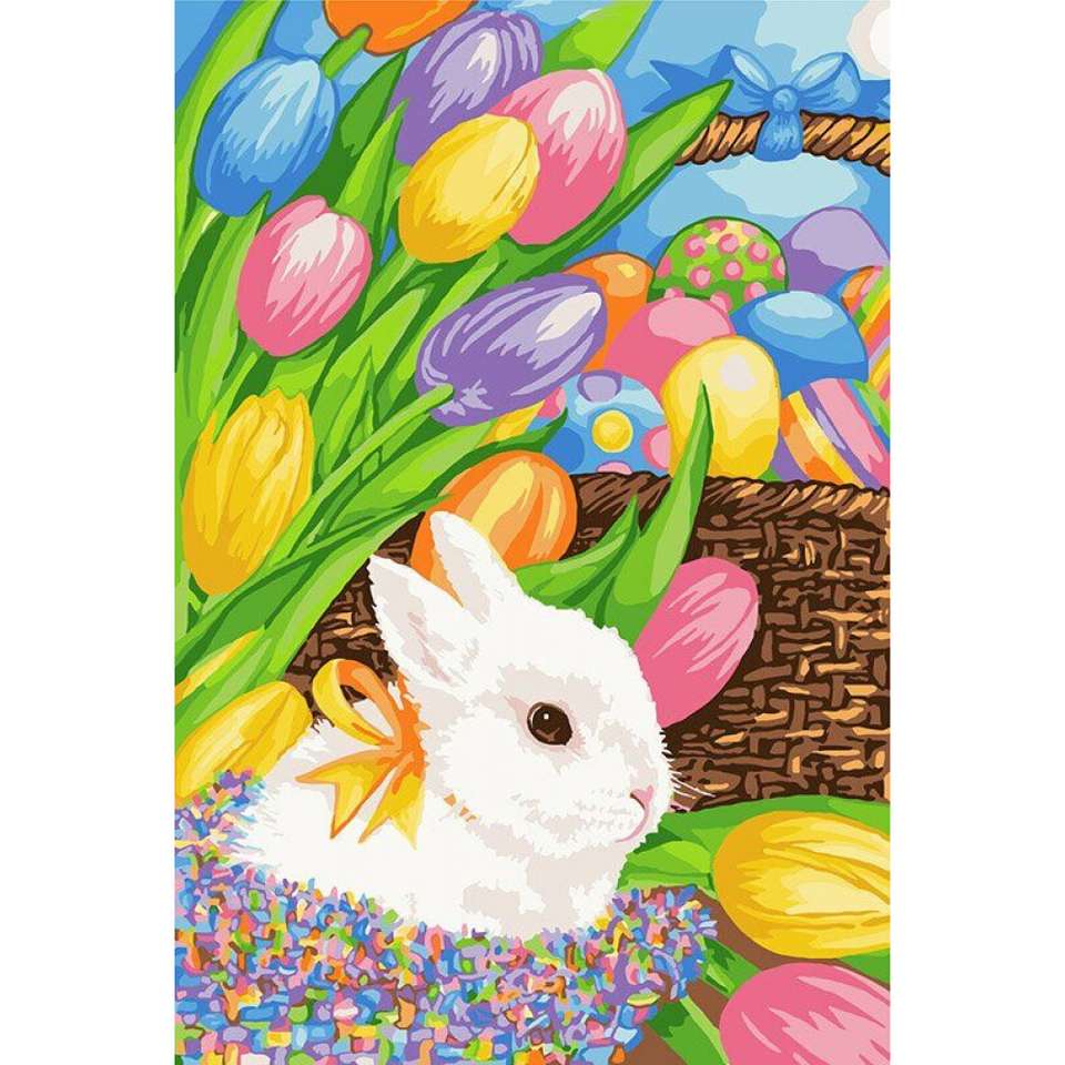 Easter rabbit jigsaw puzzle online