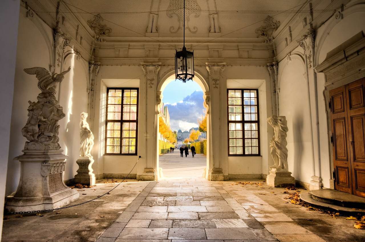 Дворец, Вена онлайн-пазл