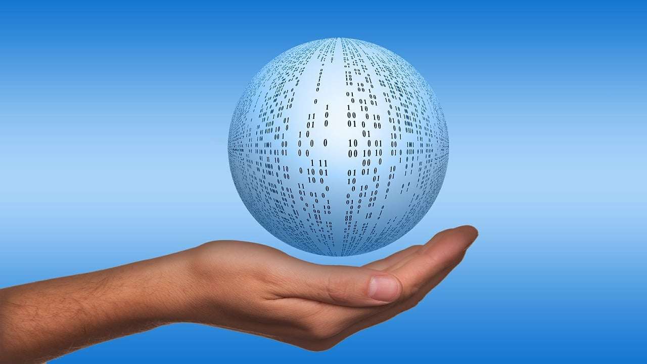 Binární míčová ruka skládačky online