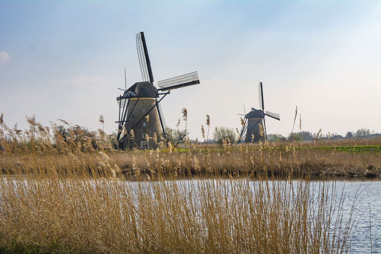Windmühle Europa Online-Puzzle