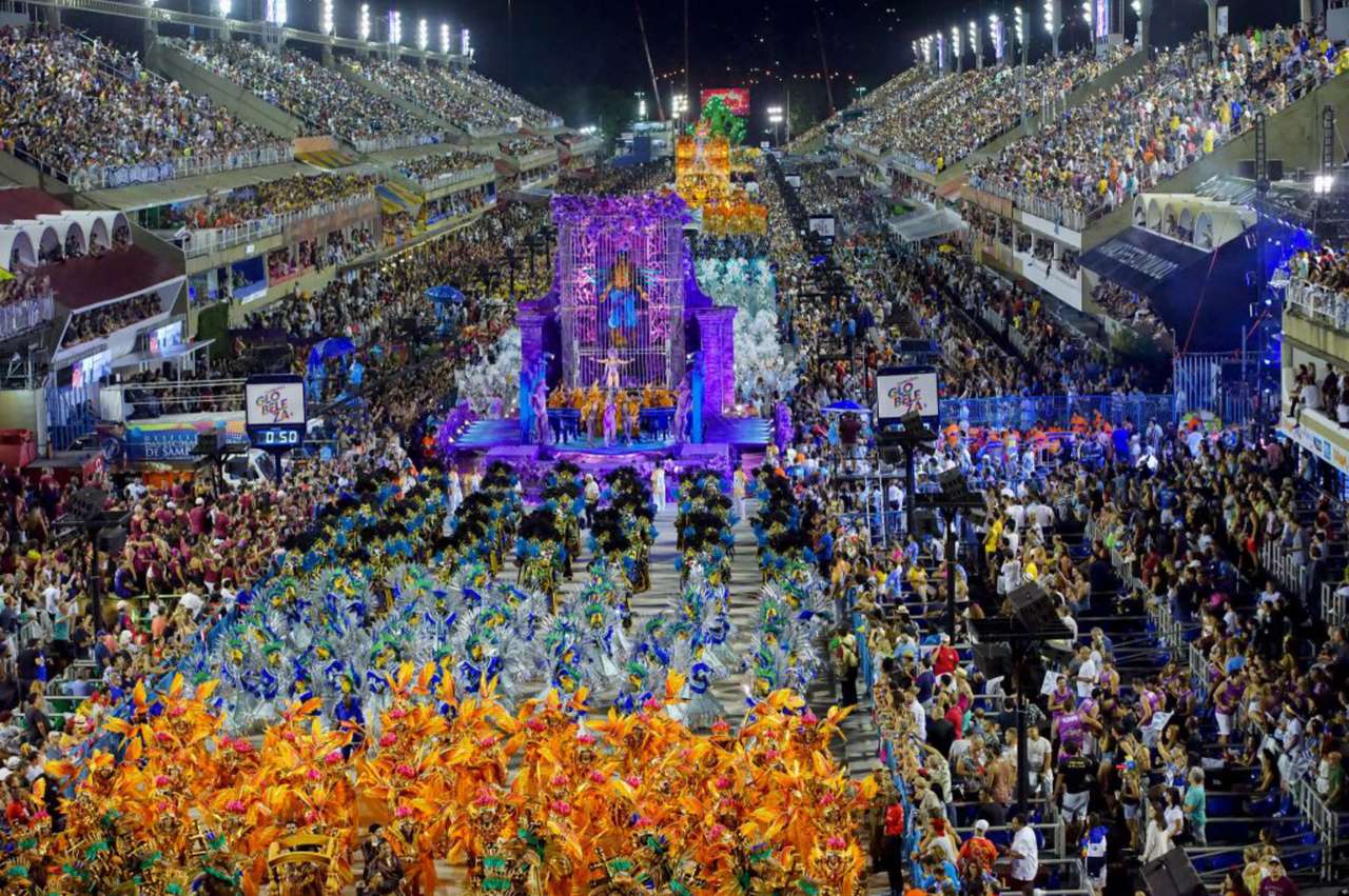 Carnaval brésilien puzzle en ligne