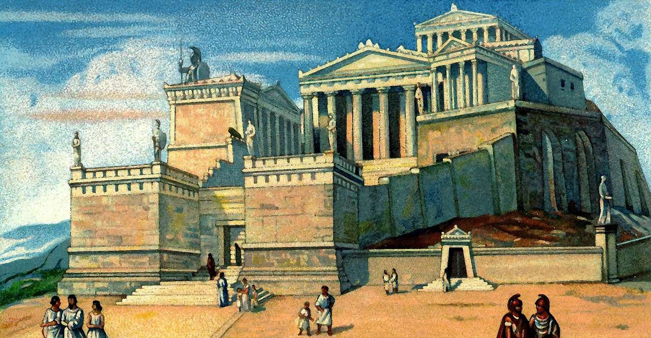 Griekenland, Akropolis online puzzel