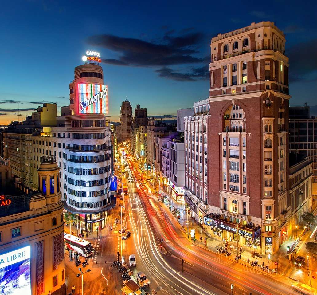 Madrid, Spanyolország kirakós online