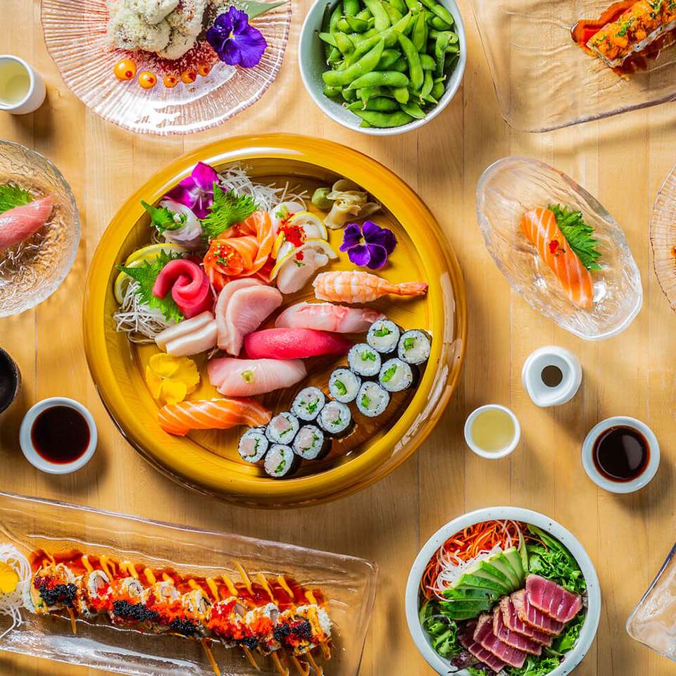 Leckeres Sushi Online-Puzzle
