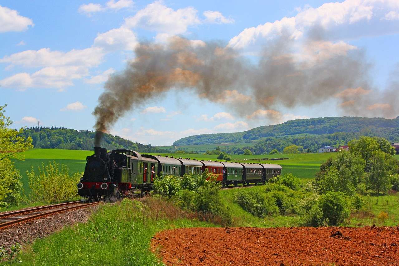 Steam Train Locomotive online puzzle