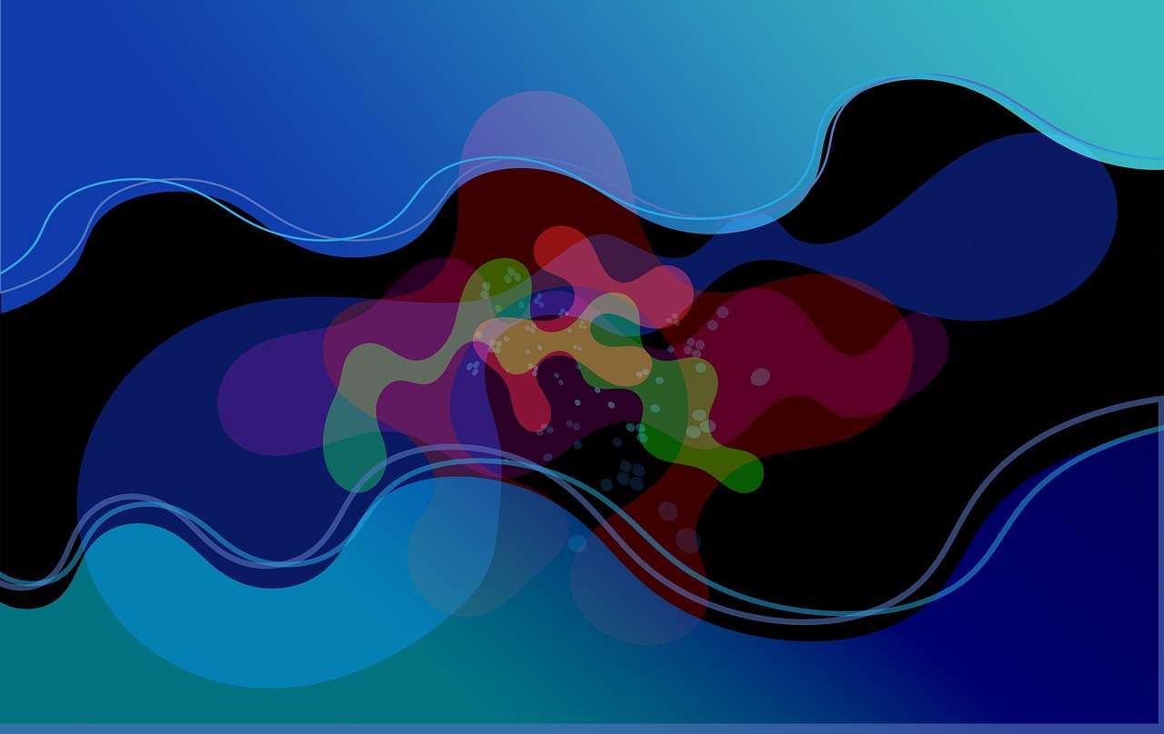 Blob's Abstract Art online puzzle
