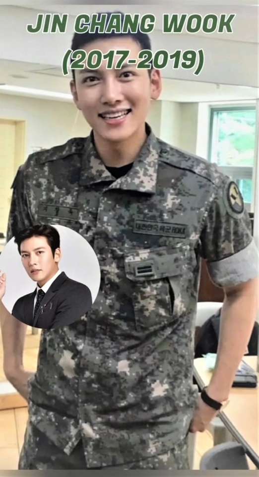 Skådespelaren Jin Chang Wook militärtjänst pussel på nätet
